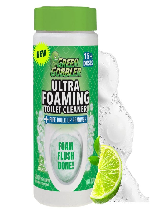 Green Gobbler Ultra Foaming Toilet Cleaner – 15+ Doses, Self-Activated Foam, Removes Tough Stains & Pipe Buildup, Helps Prevent Clogs - Image 1